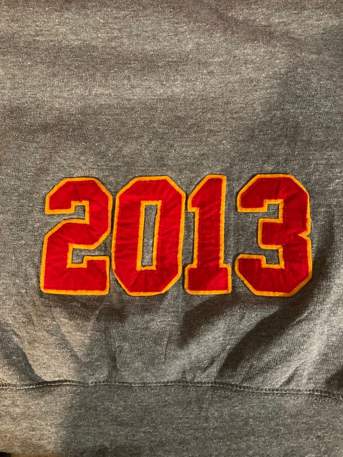 Sweat à capuche gris pour homme MV Sport state tourney hockey 2013 taille M 605 - photo numéro 4