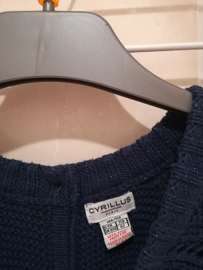 Pull Cyrillus NEUF T14 ans - V92B - photo numéro 4
