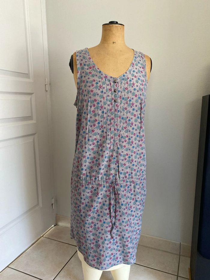 Robe en soie Soft Grey 40