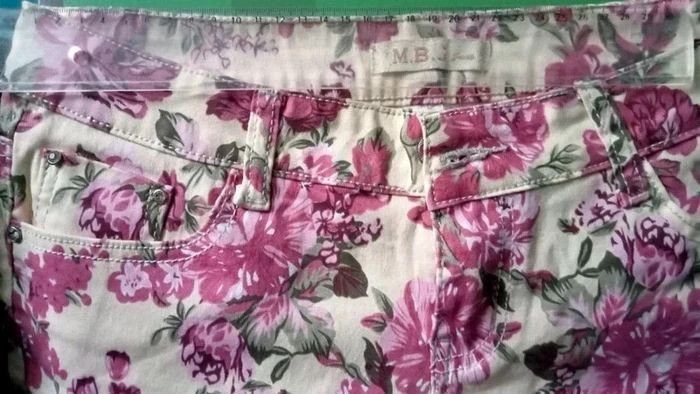 Short en jean à motif - photo numéro 2