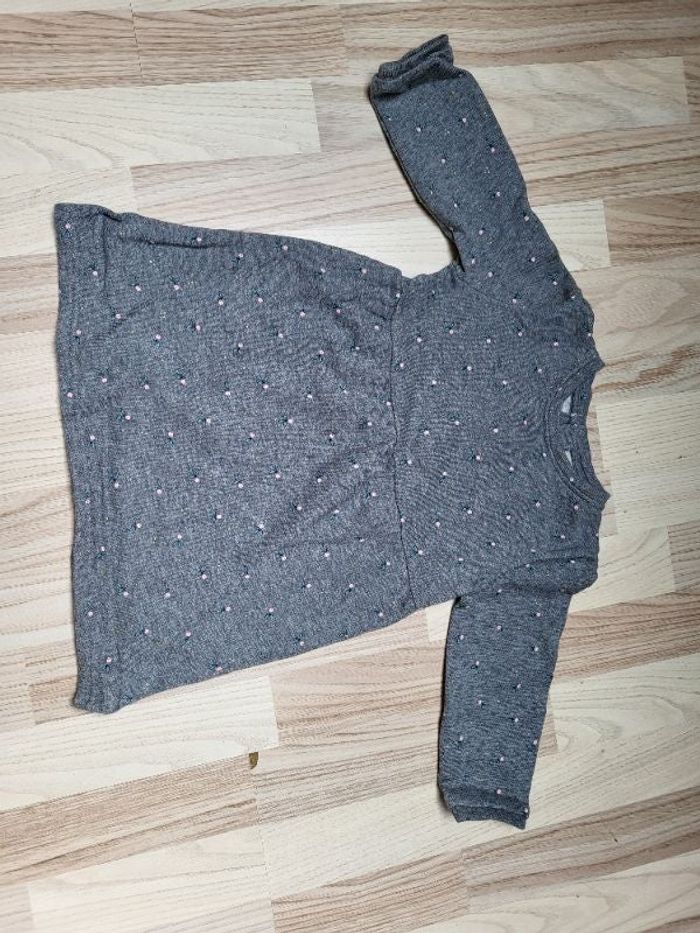 Robe pull avec motif