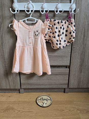 Vêtement Bébé Fille - Robe Marie - Disney - 9 mois / 71 cm