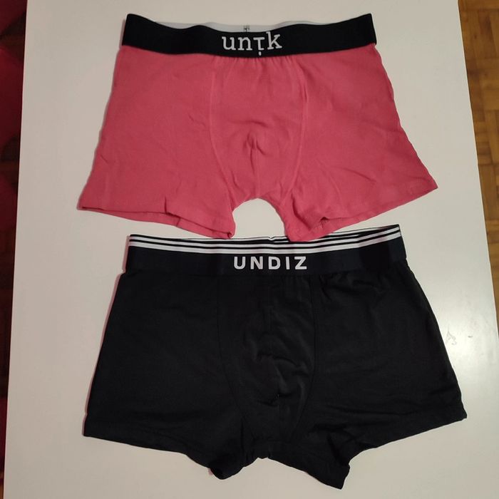 Lot de 2 boxers pour garçon de 14-16 ans, Unik et Undiz - photo numéro 2