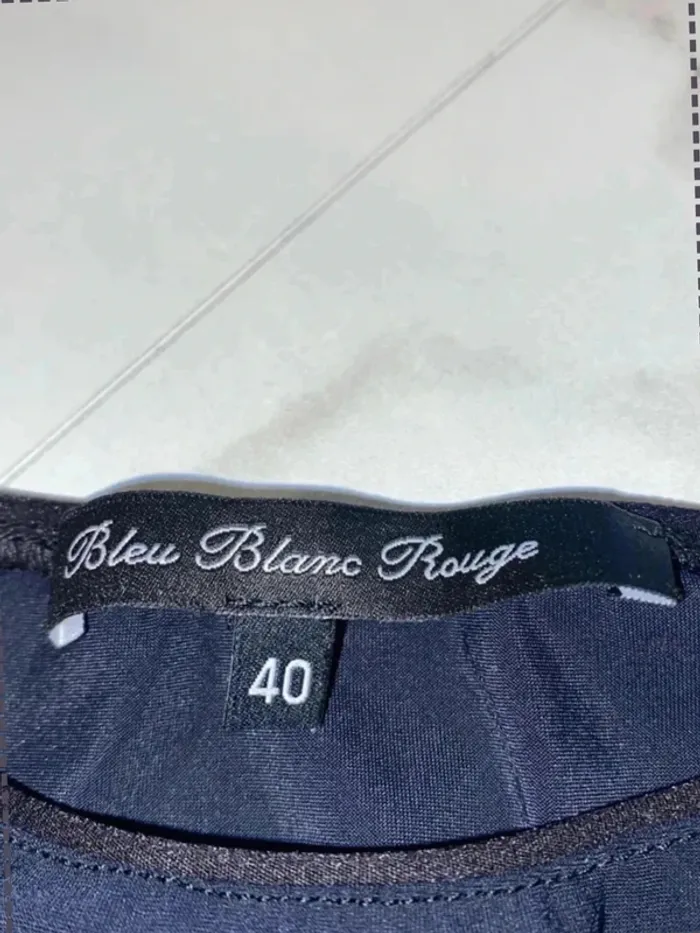 Débardeur marine - Bleu Blanc Rouge - Taille L - photo numéro 2