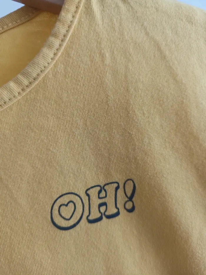 T-shirt jaune 5 ans - photo numéro 3