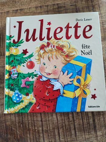 Livre Juliette fête Noël