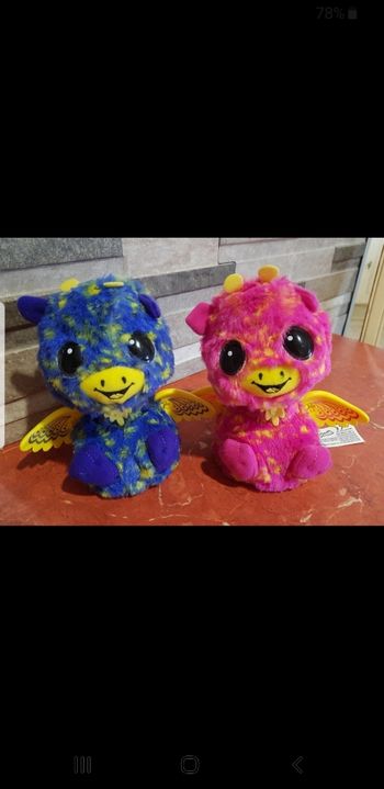 Lot de 2 hatchimals interactifs
