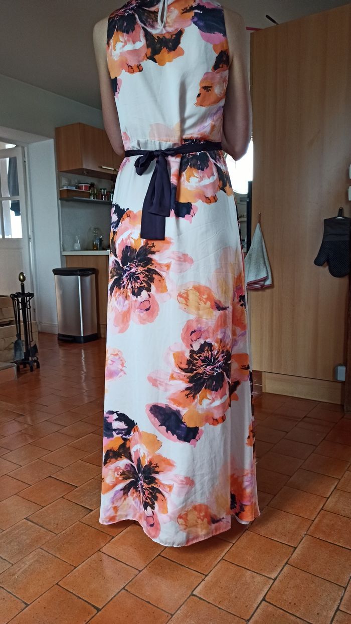 Robe longue soirée cérémonie mariage M Mango - photo numéro 2