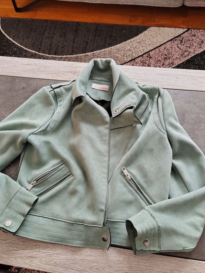 Blouson suédine