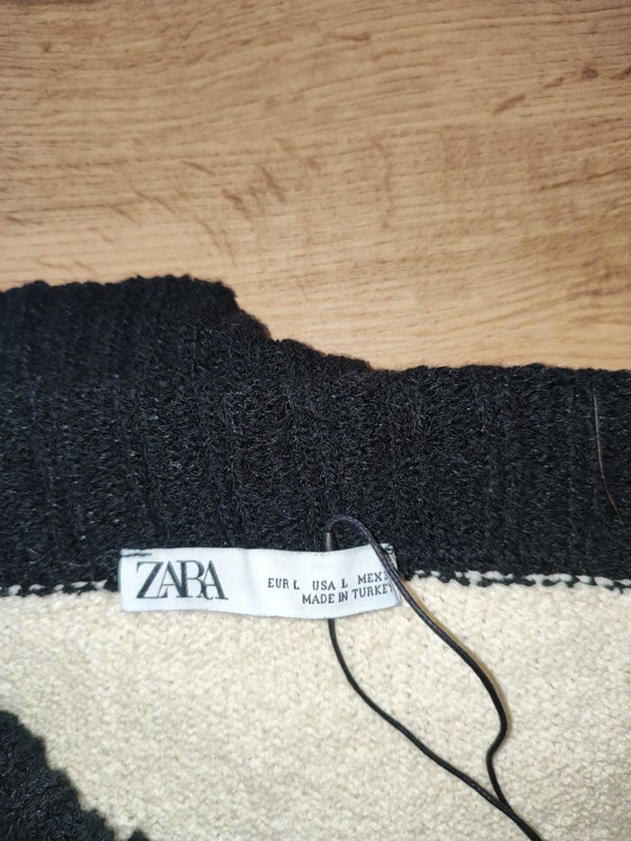 Mini-jupe Zara blanche taille L - Élégance intemporelle - photo numéro 5