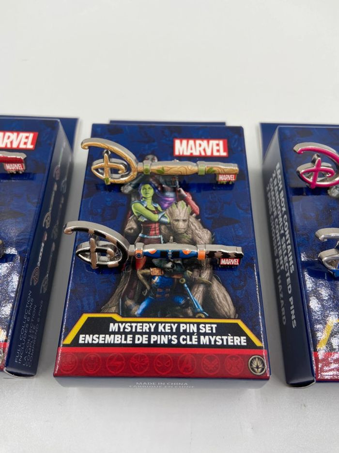 Collection Complète - Guardians of the Galaxy Mystery Key Pins - photo numéro 3