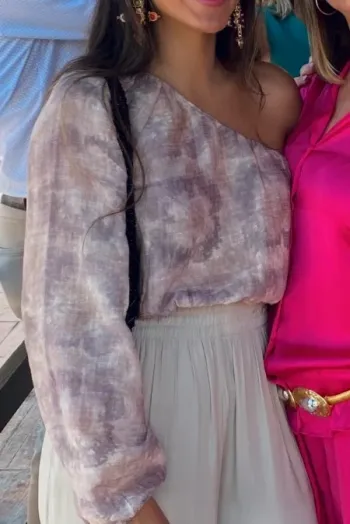 Blusa asimétrica Pull & Bear