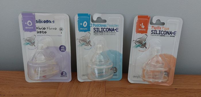 Lot de tétines en silicone - deliplus