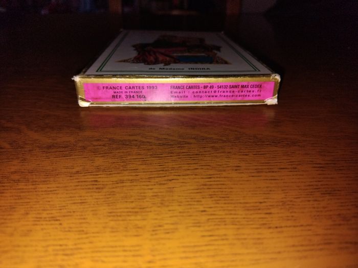 GRAND INDIRA TAROT INDOU rare 1993 DE MADAME INDIRA - photo numéro 8