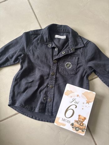 Veste jean 6 mois