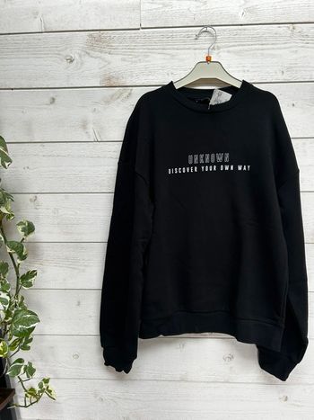 Sweat Noir Kiabi - Taille XS