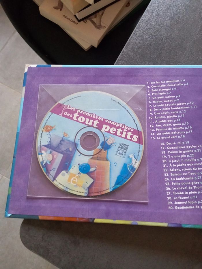 Livre + CD. Les premières comptines des tout petits - photo numéro 4