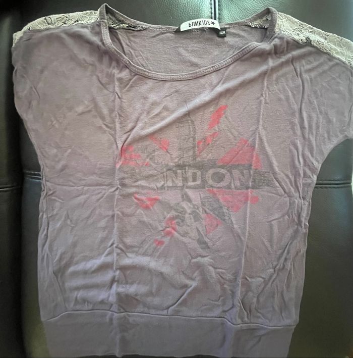 T-shirt fille 14 ans - look simple & confortable