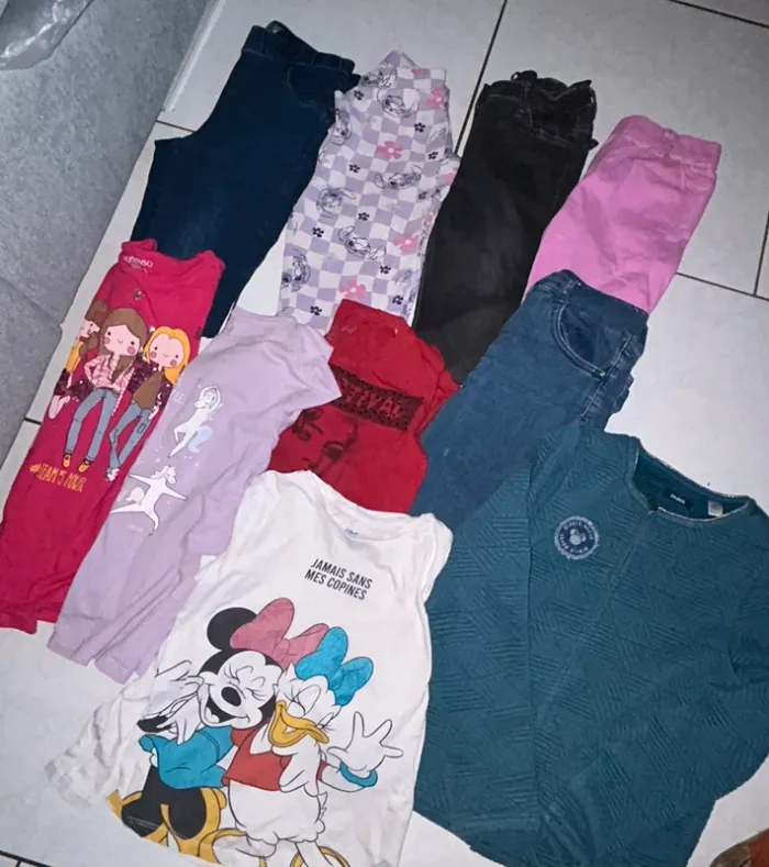 Lot automne hiver 10 ans fille