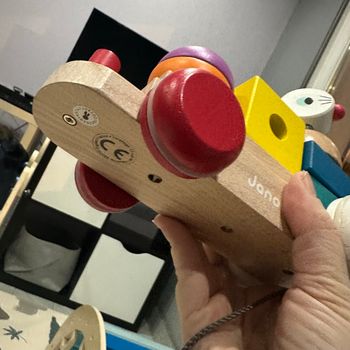 Train à empiler en bois 