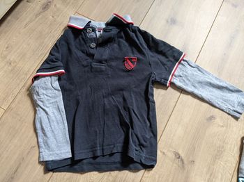 Polo manches longues 3 ans