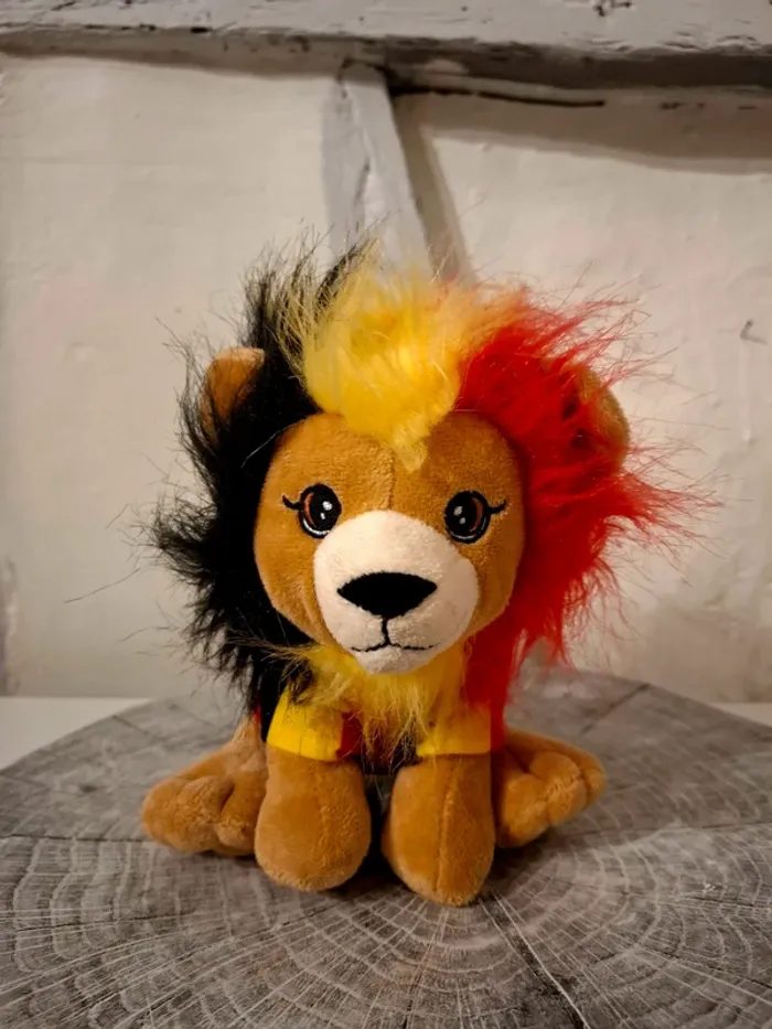 Peluche Jeux Olympiques Lion de l'équipe de Belgique