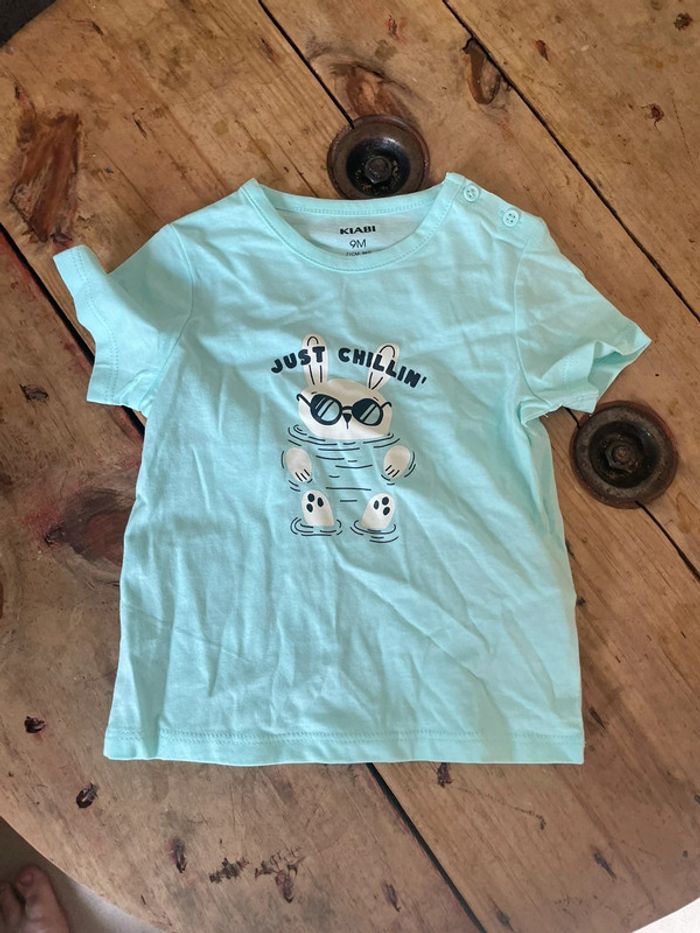 t shirt manches courte 9mois - photo numéro 2
