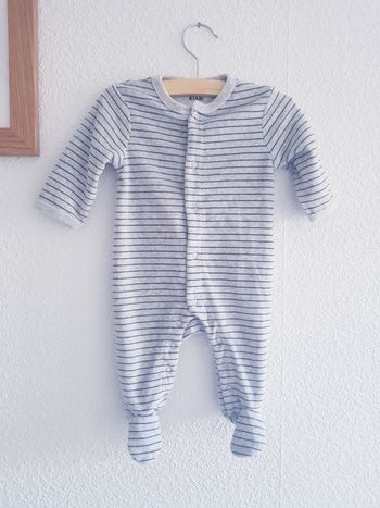 Kiabi - Grenouillère / pyjama une pièce / dors bien en velours - Neuf !