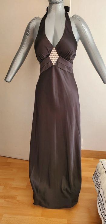 Robe longue de soirée T38 noir