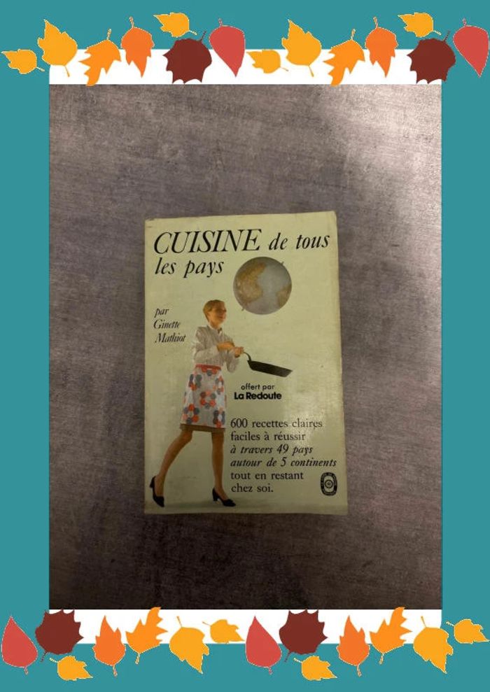 Livre cuisine de tous les pays