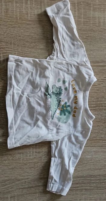 Tshirt manche longue dinosaure