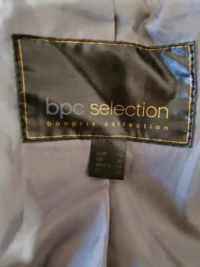 Veste blazer femme gris clair Bonprix - Taille 54/7XL - photo numéro 3