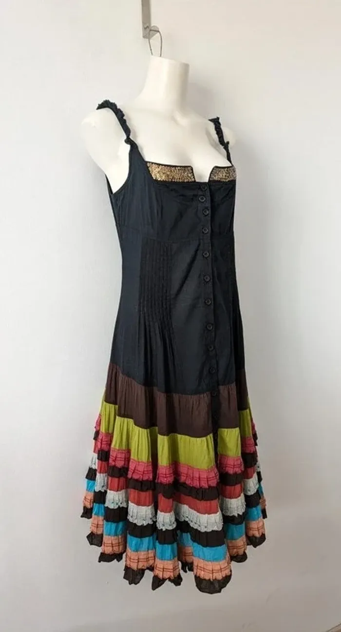 Robe d'été mi-longue - Didier Parakian - taille 2 (38) - photo numéro 3