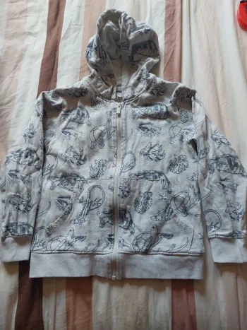 Sweat zippé capuche mi saison