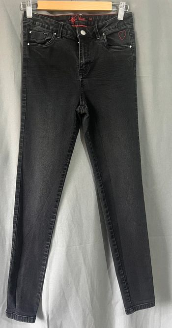 Jean Slim noir taille 36 excellent état