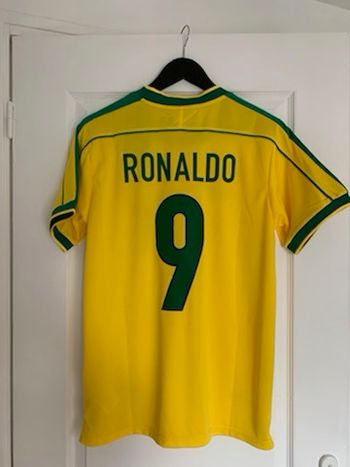 Maillot de Football Foot Brésil 1998 Taille M Ronaldo 