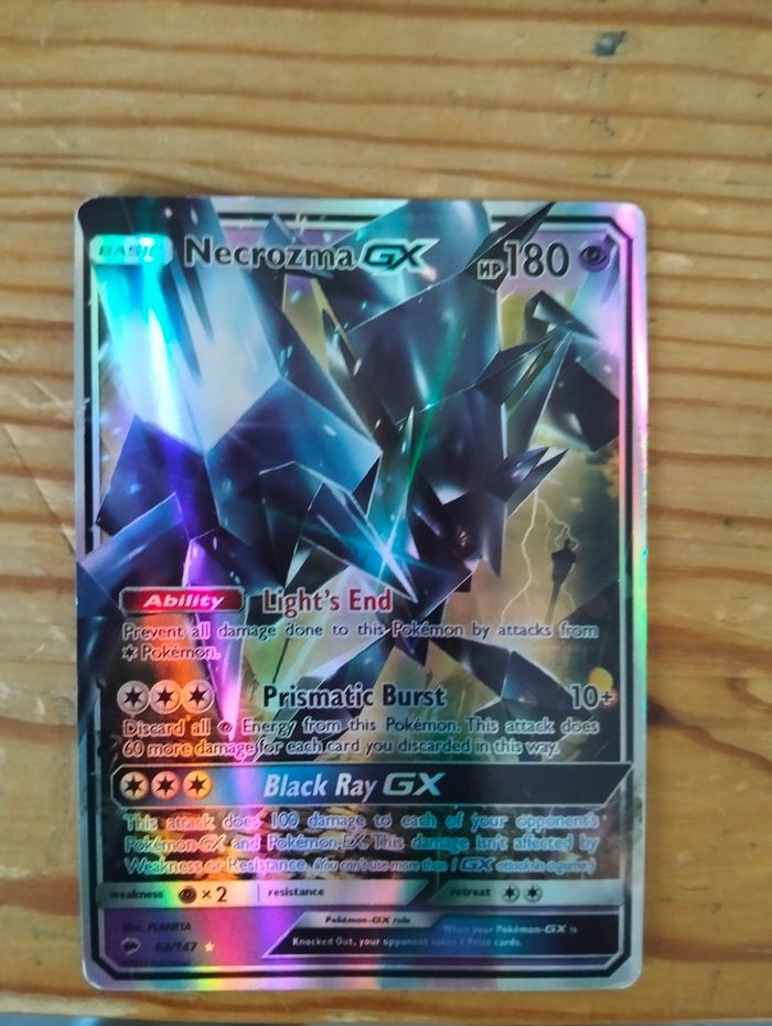 Carte pokémon GX