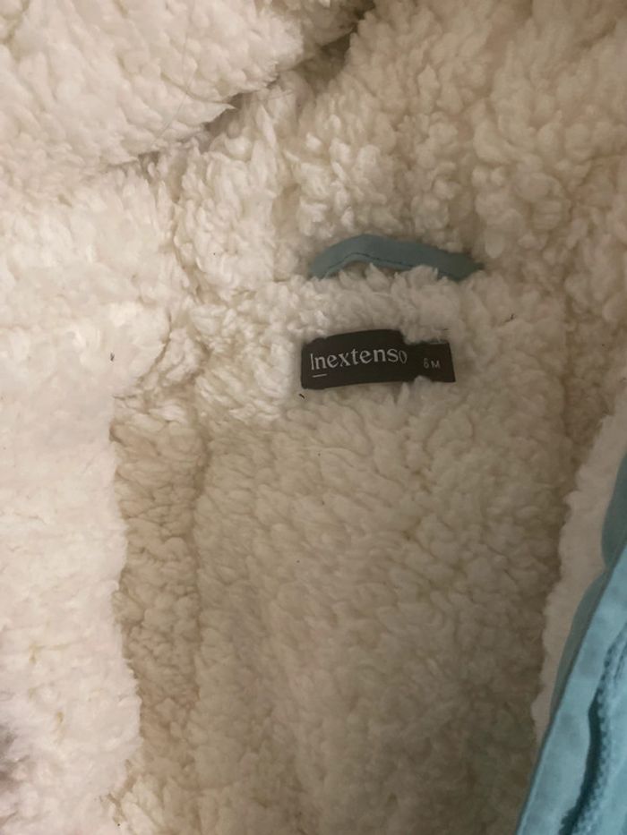 Manteau enfant bleu turquoise - photo numéro 2