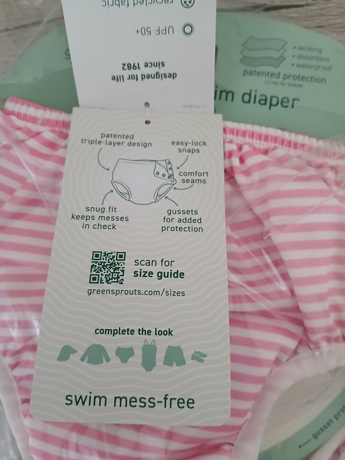 Couche de piscine lavable neuve 12/18 mois - photo numéro 4