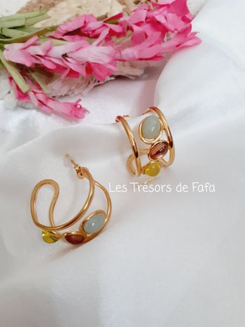 Boucles d'oreilles Mathilde