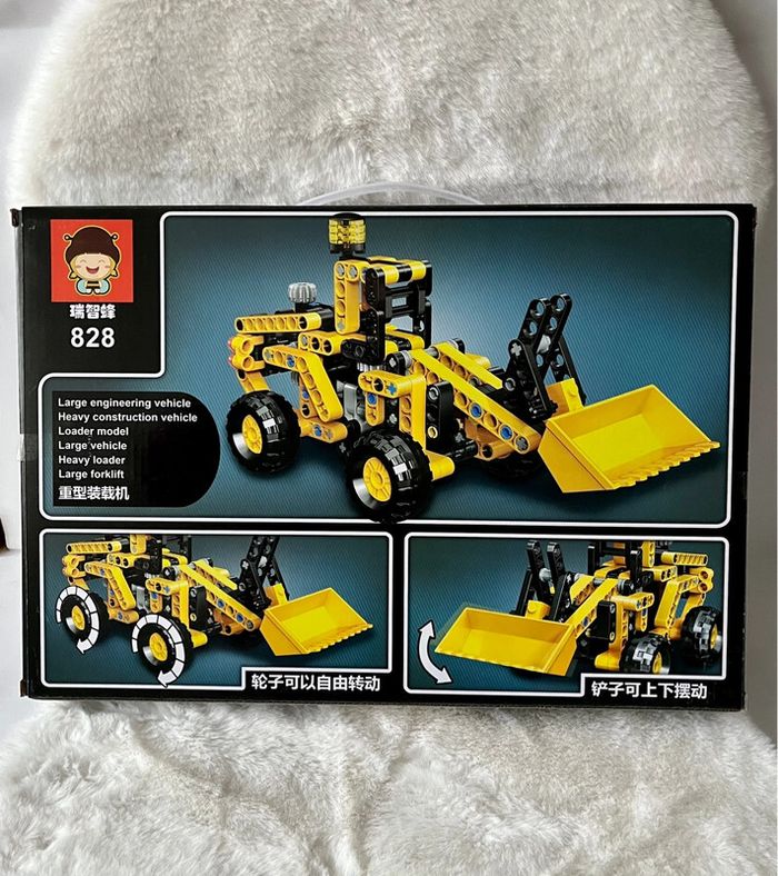 Jeu de construction tractopelle Technology - photo numéro 3