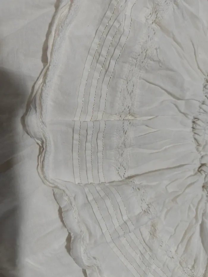 Très jolie jupe blanche TAO - photo numéro 2