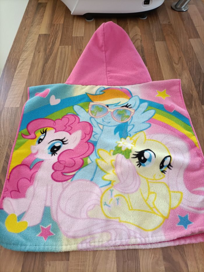 Poncho de plage my little pony 2-3 ans - photo numéro 5