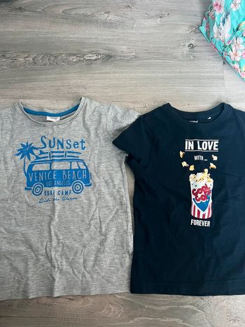Lot teeshirt 5 ans garçon