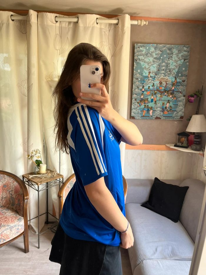 Tee-shirts maillot Foot adidas vintage y2k 2000yer - photo numéro 4