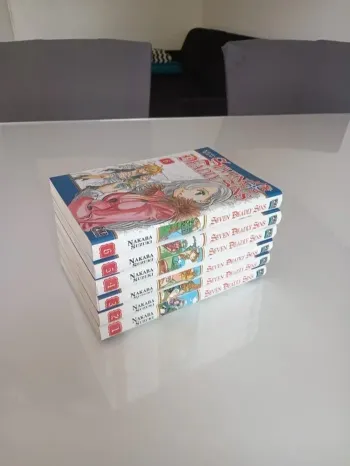 Lots de 6 mangas Seven Deadly Sins