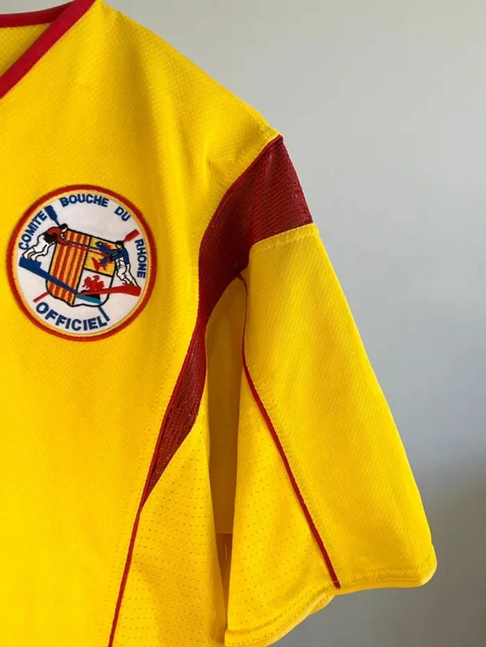 Maillot jaune et rouge taille M - photo numéro 5