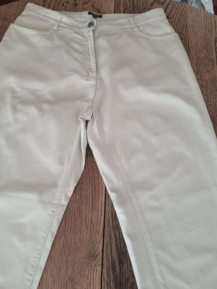 Pantalon beige Mer du nord taille 30 fr 38/40 - photo numéro 2