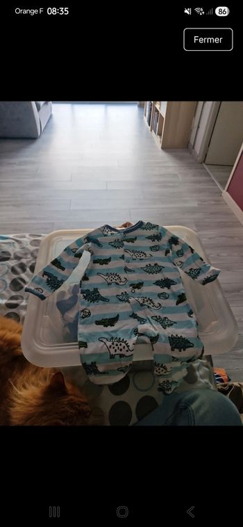 Pyjama léger sans pieds 