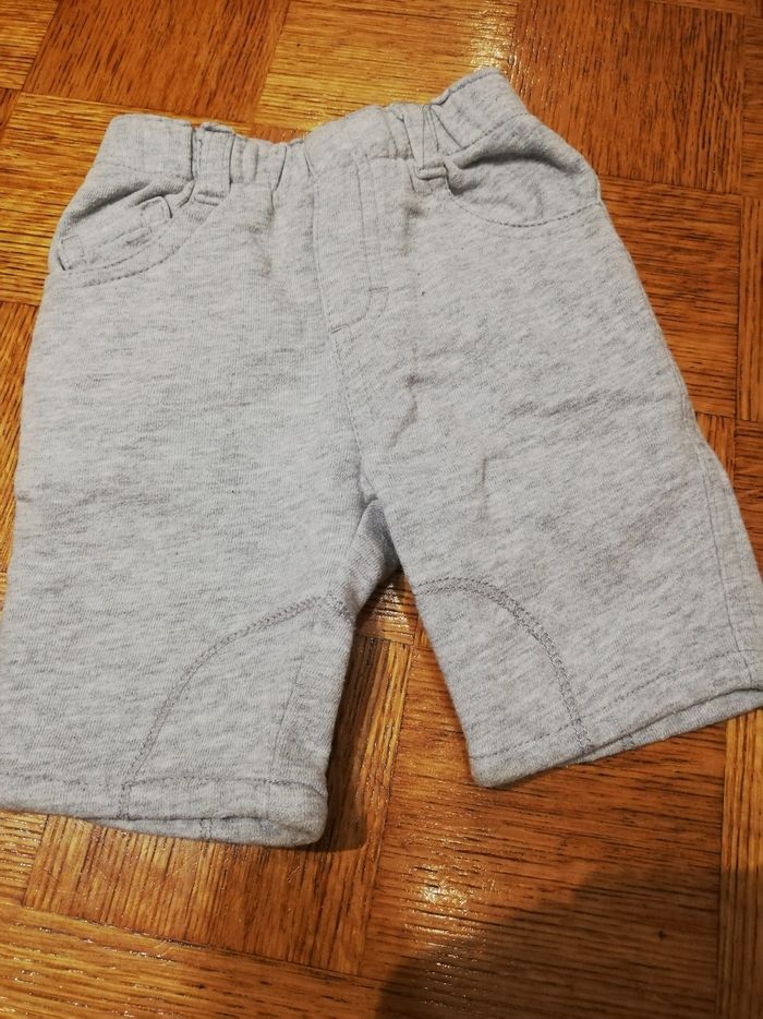 Pantalon molletonné gris garçon obaïbi 1 mois - photo numéro 3